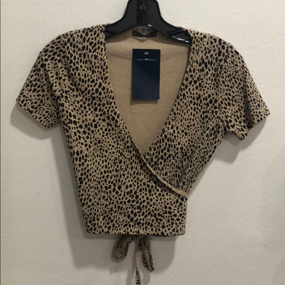 Brandy Melville wrap top
